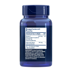 Gamma E | 60 kapsu&#322;ek | Pe&#322;ne spektrum form witaminy E