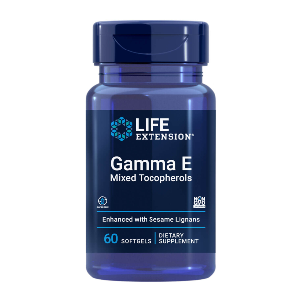 Gamma E  | 60 Softgels | Vitamin E til Antioxidantbeskyttelse