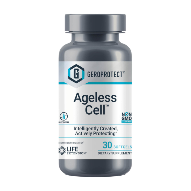 Ageless Cell&trade; | 30 Softgels | Forny cellerne og sænk aldringen
