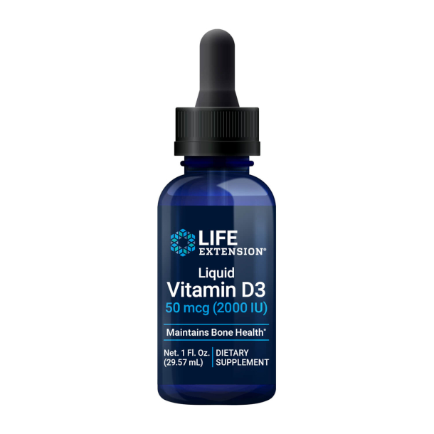 Flydende vitamin D3 | 30 ml | Opretholder knoglesundheden