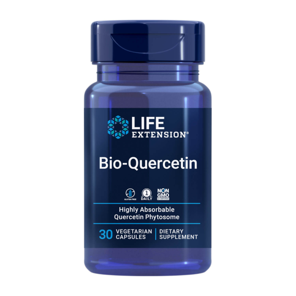 Bio-Quercetin | 30 vegetariske kapsler | Kardiovaskulær sundhed og Immunforsvar