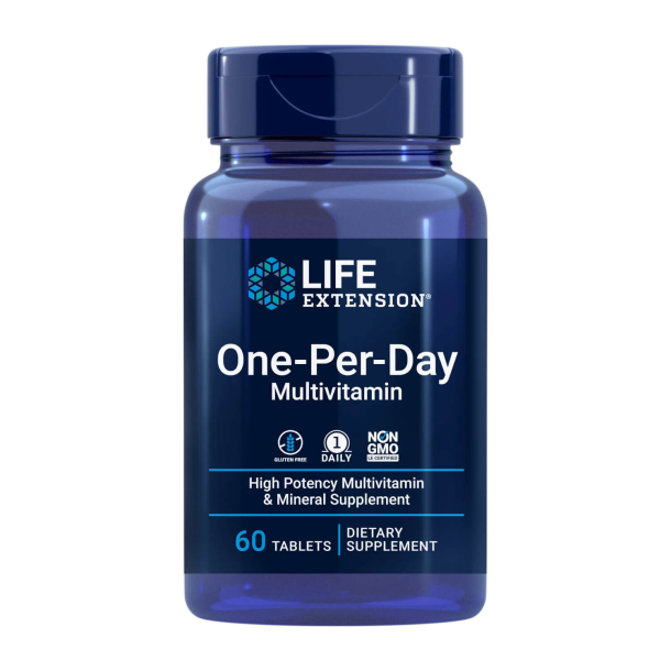 1-per-dag | 60 tabletter | Multivitamin og mineraltilskud