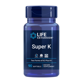 Super K | 90 Softgels | Anti-kalcificering af arterier og strke knogler