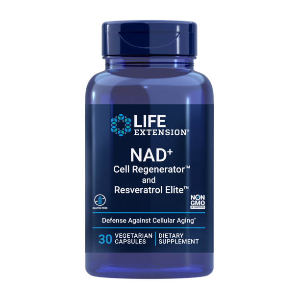 NAD+ Cell Regenerator� + Resveratrol Elite� | 300 mg | Energiformel