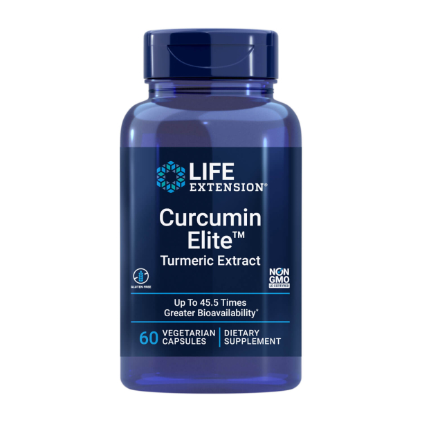 Curcumin Elite™ | Gurkemeje Ekstrakt | 60 vegetariske kapsler | Booster immunsystemet