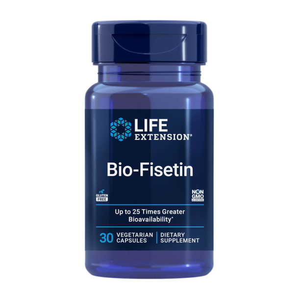 Bio-Fisetin | 30 vegetariske kapsler | Cellulær sundhed, kognitiv støtte og lang levetid