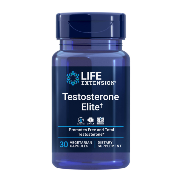 Testosterone Elite | 30 veganske kapsler | Sundt testosteronniveauer