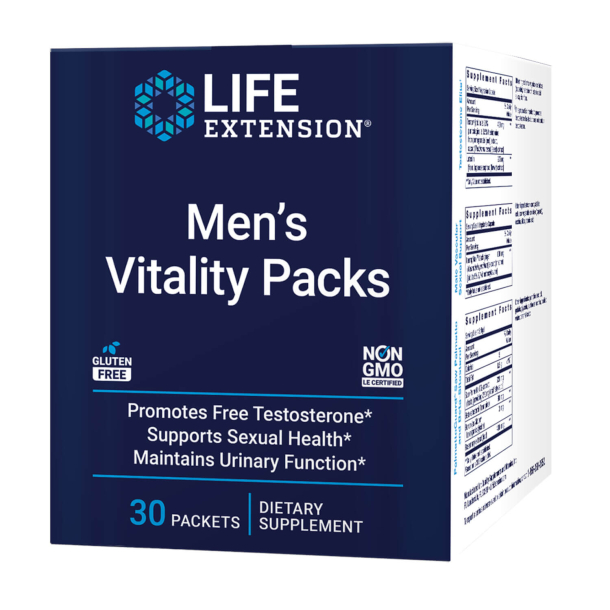 Men's Vitality Packs, 30 Packets, Vitality-pakker til mnd