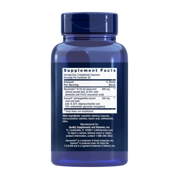 Ashwagandha Plus Spok&oacute;j i Skupienie | 60 szt. | Relaks i wyostrzona koncentracja