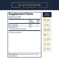 Liposomal Glutathione | 50 ml | Detox og Anti-aging