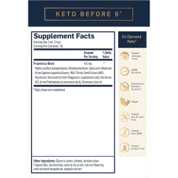 Keto Before 6 | 100 ml | Liposomer og Resveratrol