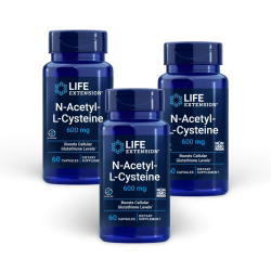 N-acetyl-L-cystein (NAC) | 3 x 60 kapsler | 600 mg