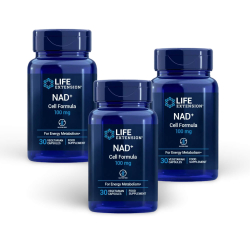 NAD+ Formu&#322;a komrkowa, 100 mg | Rybozyd nikotynamidu | 3 x 30 kapsu&#322;ek wega&#324;skich