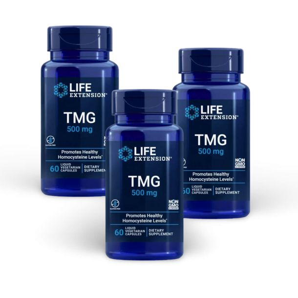 TMG | 3 x 60 kapsu&#322;ek wegetaria&#324;skich | 500 mg