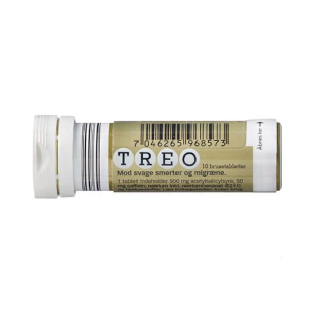 TREO - 10 stk Brusetabletter - 500+50 mg