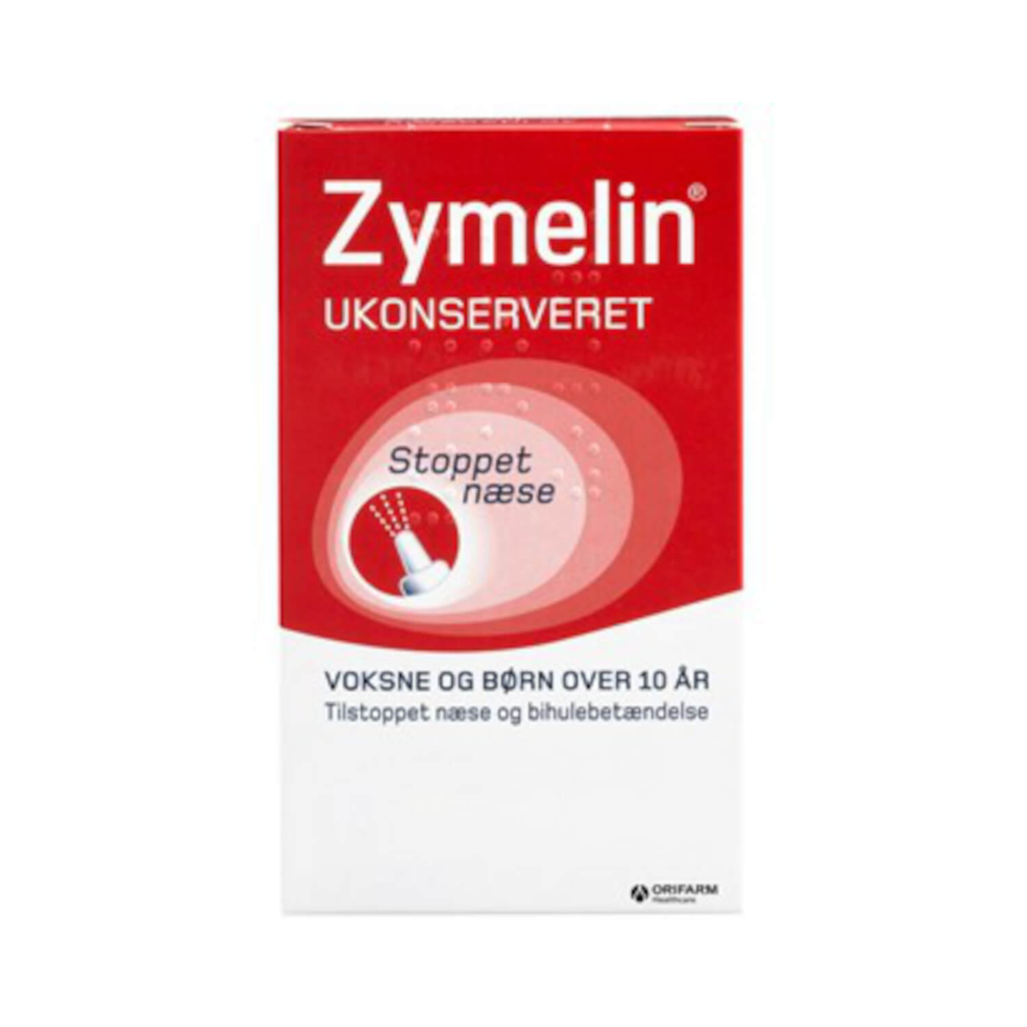 Flad Tæt pasta Zymelin ukonserveret - 20 ml Næsespray, opløsning - 1mg - Forkølelse og  hoste - Spicymedical.dk