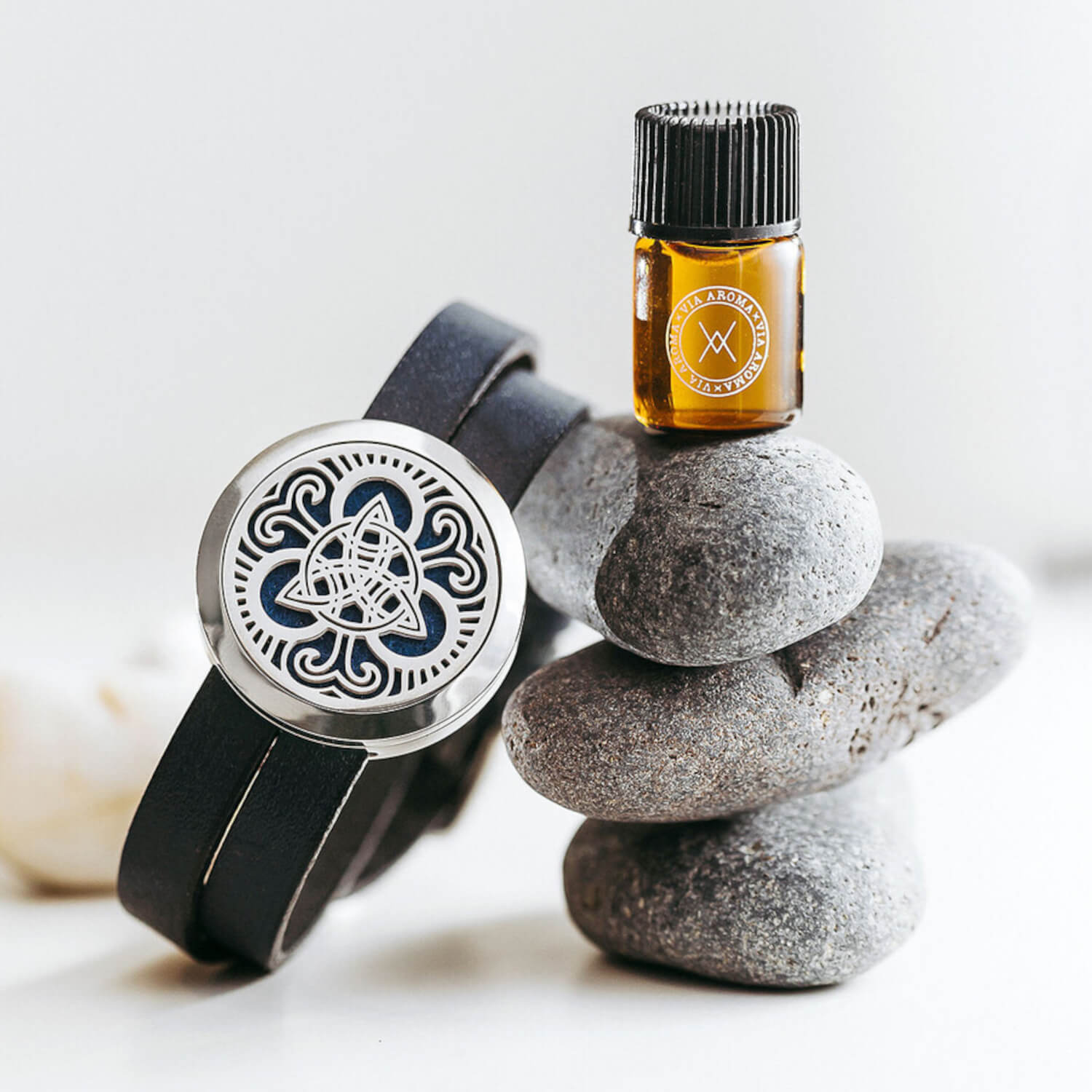 Aroma terapi armbånd - Stål eller guld - SpicyMedical
