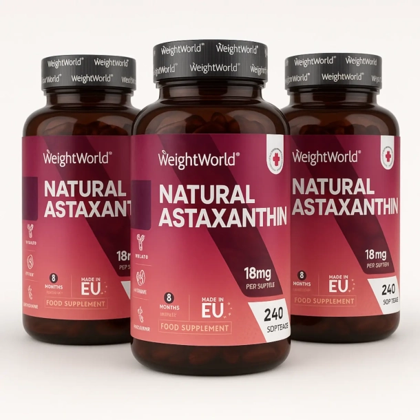 Astaxanthin | 18 mg | 3 x 240 softgels