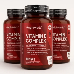 B-Vitamin Complex | 3 x 365 tabletter | Immunforsvar og energi