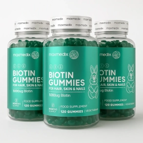 Biotin Gummies | 3 x 120 stk vegetariske vingummier