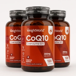 CoQ10 | 3 x 120 sztuk | Energia, uk&#322;ad odporno&#347;ciowy i zdrowie mzgu