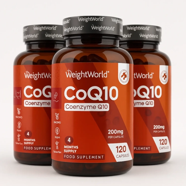 CoQ10 | 3 x 120 sztuk | Energia, uk&#322;ad odporno&#347;ciowy i zdrowie mzgu