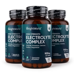 Elektrolytter | Weightworld | 3 x 180 stk | 900 mg | En krop i balance