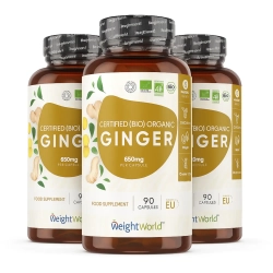 Kapsu&#322;ki imbirowe | 3 x 90 sztuk | Suplementy diety na trawienie i serce