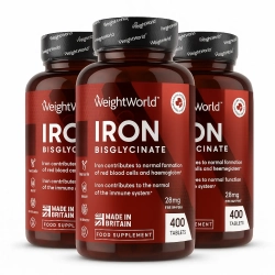 Tabletki &#380;elaza | 3 x 400 sztuk | Naturalny suplement &#380;elaza