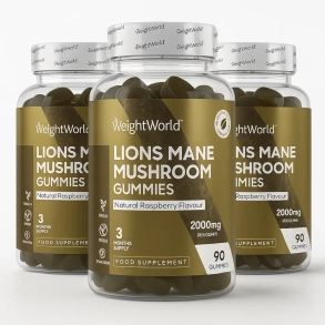 Lion's Mane vingummier | 3 x 90 gummies | 2000mg