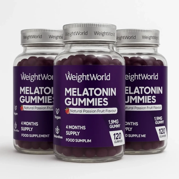 Melatonin vingummi 1,9 mg | 3 x 120 stk | Svn og kvalitetssvn
