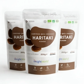 �kologisk Haritaki Pulver | 3 x 200g | Kosttilskud til mave og ford�jelse