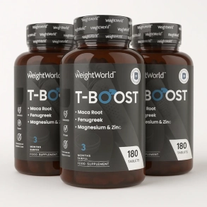 WeightWorld T-Boost | 3 x 180 kapsułek | Suplementy zwiększające poziom testosteronu