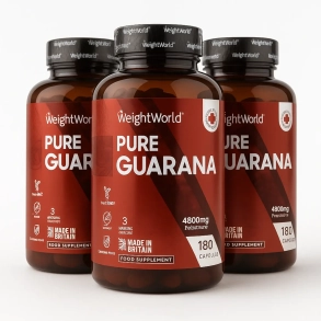 Rent Guarana | 3 x 180 kapsler | Koffeinpiller til energiboost