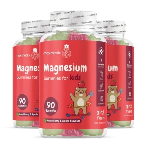 Magnesium Vingummier til Brn l 3 x 90 stk l Blandet br- og blesmag