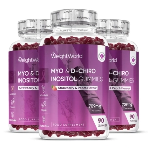 Myo & D-Chiro Inositol Gummies | 3 x 90 stk | Hormonbalance og metabolisk velvre