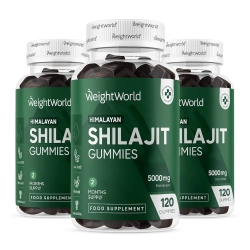 Czysty himalajski shilajit | 3 x 120 &#380;elkw | Dla optymalnej sprawno&#347;ci fizycznej i umys&#322;owej