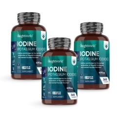 Jodtabletter | 3 x 365 stk | 400 &mu;g