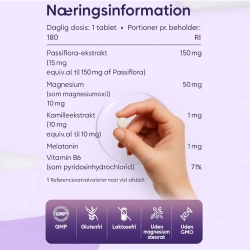 Melatonin kompleks 1 mg | 400 tabletter | Svn og kvalitetssvn