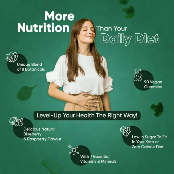 &#379;elki Super Greens | 90 &#380;elkw | Super&#380;ywno&#347;&#263; wspomagaj&#261;ca odporno&#347;&#263; i dodaj&#261;ca energii