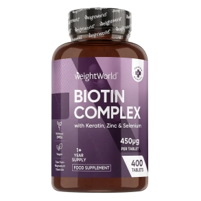 Biotin Complex | 400 tabletter | Kosttilskud til sundt hr og velvre