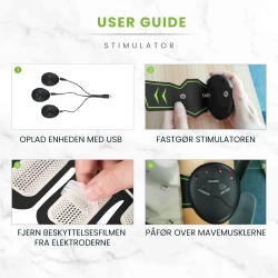 EMS Muskeltrning til mave og arme | Opbygger, styrker &amp; toner musklerne