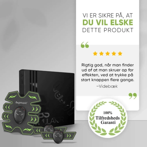 EMS Muskeltrning til mave og arme | Opbygger, styrker &amp; toner musklerne