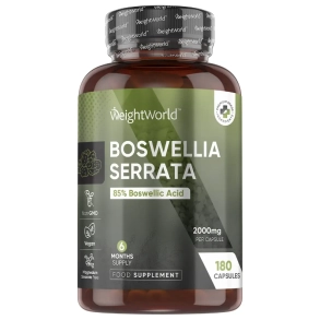 Boswellia Serrata 2000 mg | 180 kapsler | Giver naturlig sttte til led