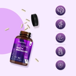 Liposomal NAD+ | 90 kapsler | Med resveratrol