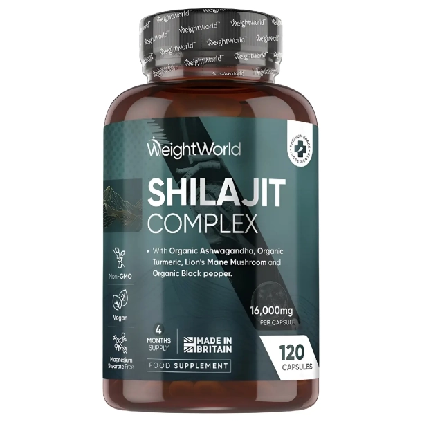 Shilajit Complex | 120 stk | For optimal fysisk og mental pr�station