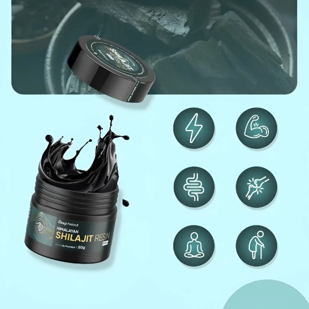 Himalaya Shilajit harpiks | 3 x 50 g | For udholdenhed og vitalitet