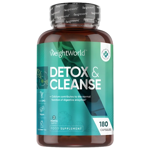 Detox &amp; Cleanse | 180 kapsler | Til fordjelsen