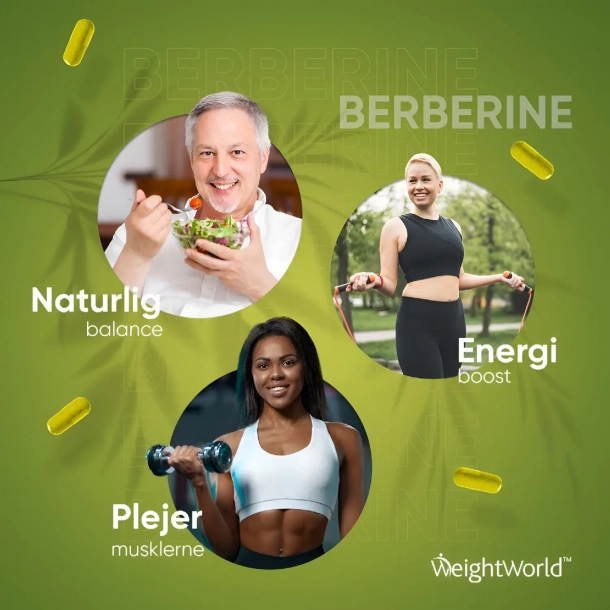 Berberine 500 mg l 120 kapsler l Til hjerte og blodkar