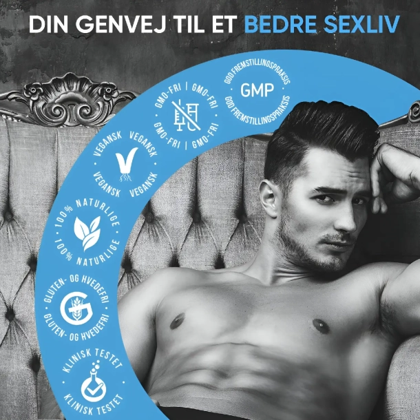 Viaman Viper Potenspiller | 8 tabletter | Til m�nd med rejsningsproblemer